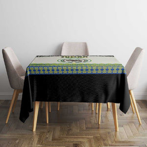 Sudan Tablecloth Coat Of Arms 1956-1970 With African Pattern - African Pride