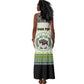 Personalized Sudan Tank Maxi Dress Coat Of Arms 1956-1970 With African Pattern - African Pride