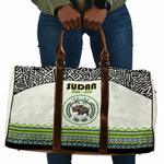 Sudan 1956-1970 Travel Bag With African Pattern