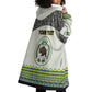 Personalized Sudan Wearable Blanket Hoodie Coat Of Arms 1956-1970 With African Pattern - African Pride