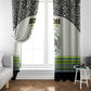 Sudan Window Curtain Coat Of Arms 1956-1970 With African Pattern - African Pride