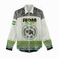 Personalized Sudan Women Casual Shirt Coat Of Arms 1956-1970 With African Pattern - African Pride