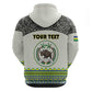 Personalized Sudan Zip Hoodie Coat Of Arms 1956-1970 With African Pattern - African Pride