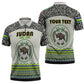 Personalized Sudan 1956-1970 Zipper Polo Shirt With African Pattern