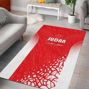 Sudan Football Area Rug Yalla Falcons of Jediane - African Pride