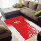 Sudan Football Area Rug Yalla Falcons of Jediane - African Pride