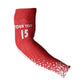 Custom Sudan Football Arm Sleeves Come On Falcons of Jediane