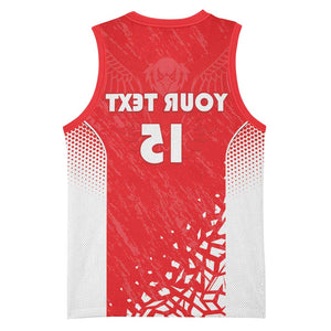 Custom Sudan Football Basketball Jersey Yalla Falcons of Jediane - African Pride