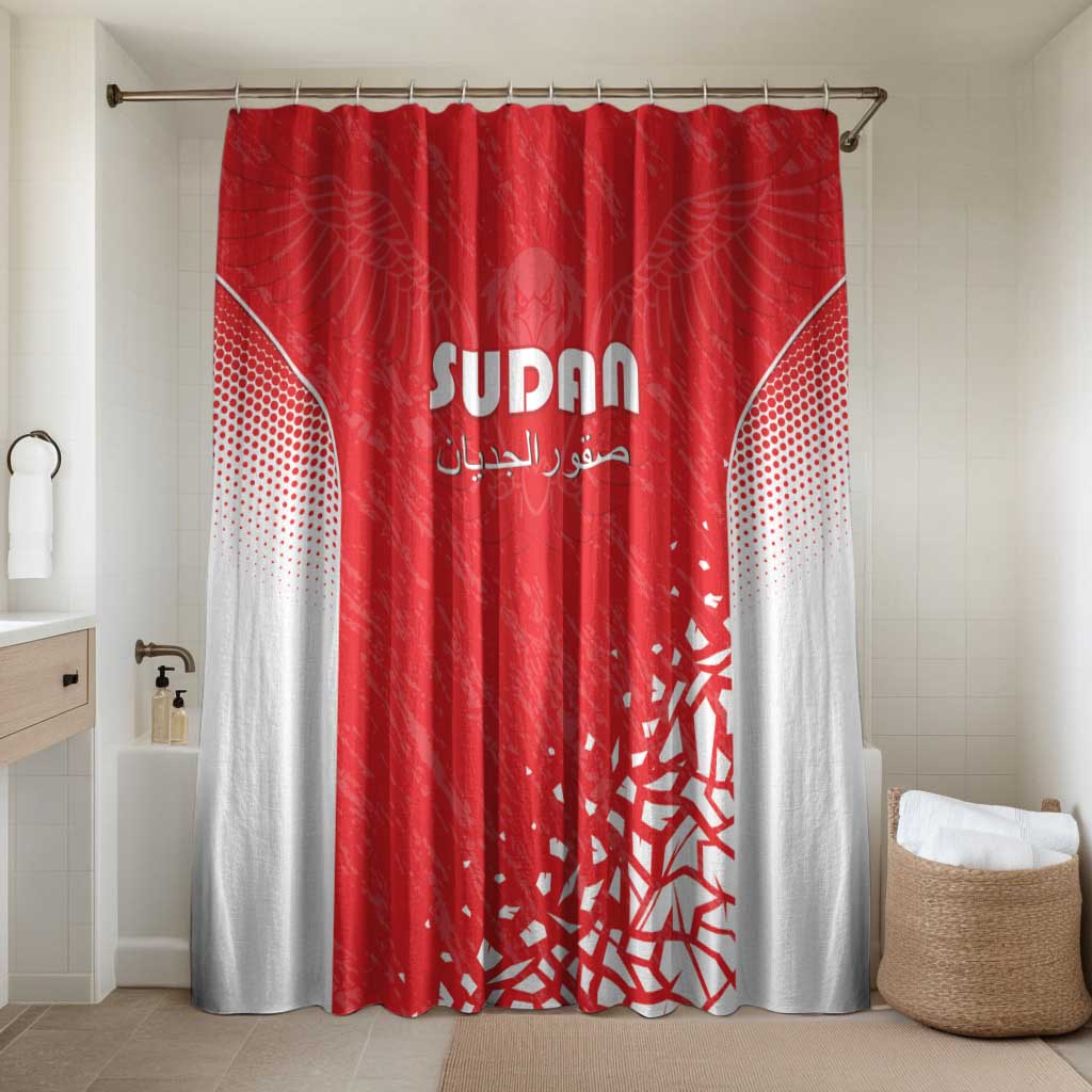 Sudan Football Bathroom Set Come On Falcons of Jediane
