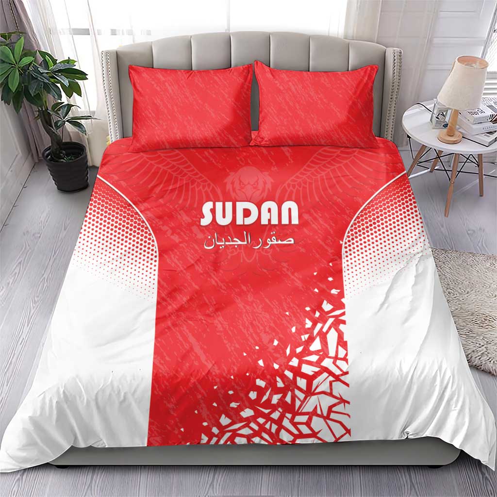 Sudan Football Bedding Set Yalla Falcons of Jediane - African Pride