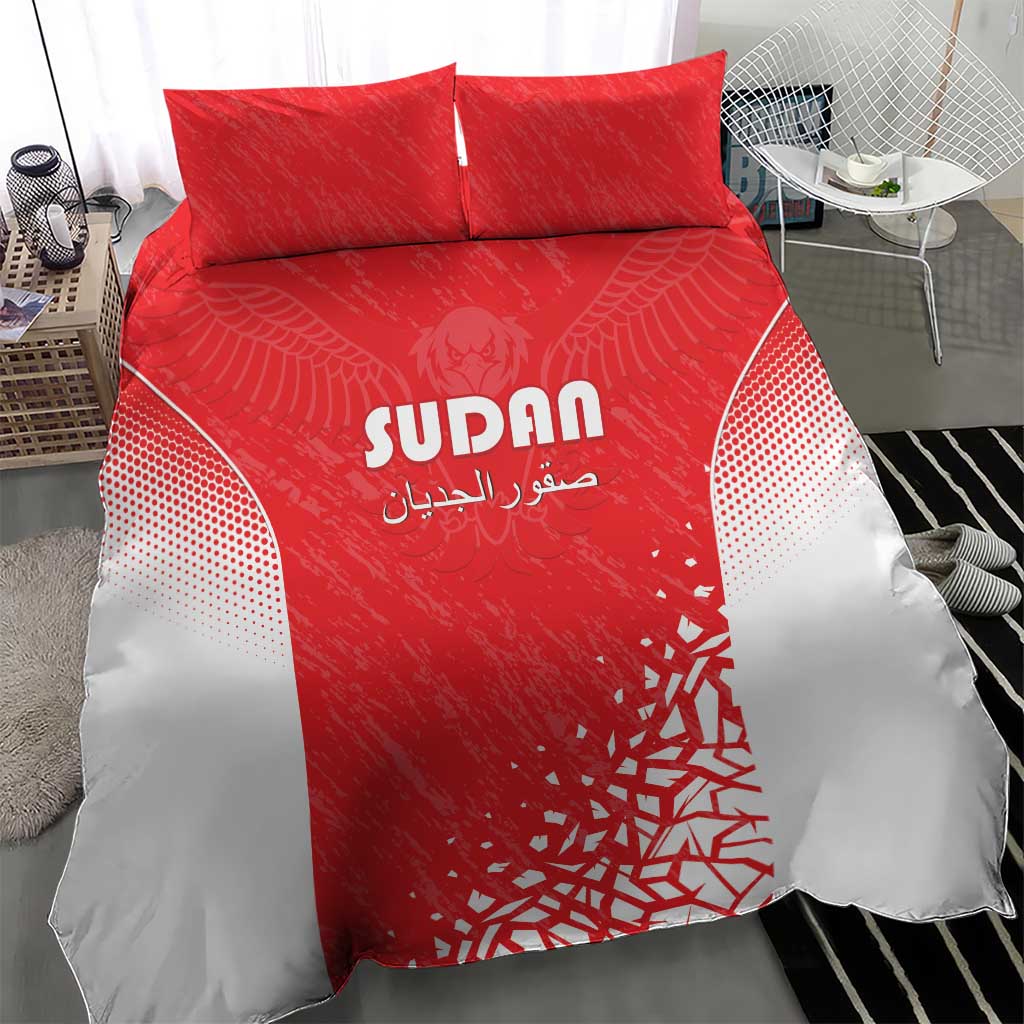 Sudan Football Bedding Set Yalla Falcons of Jediane - African Pride