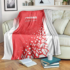 Sudan Football Blanket Yalla Falcons of Jediane - African Pride