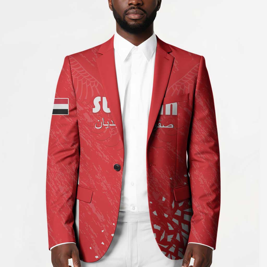 Custom Sudan Football Blazer Come On Falcons of Jediane