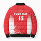 Custom Sudan Football Bomber Puffer Jacket Come On Falcons of Jediane
