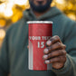 Custom Sudan Football 4 in 1 Can Cooler Tumbler Yalla Falcons of Jediane - African Pride