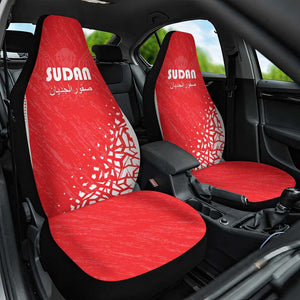 Sudan Football Car Seat Cover Yalla Falcons of Jediane - African Pride