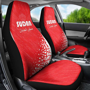 Sudan Football Car Seat Cover Yalla Falcons of Jediane - African Pride