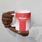 Custom Sudan Football Ceramic Mug Come On Falcons of Jediane
