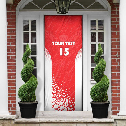 Custom Sudan Football Door Cover Come On Falcons of Jediane