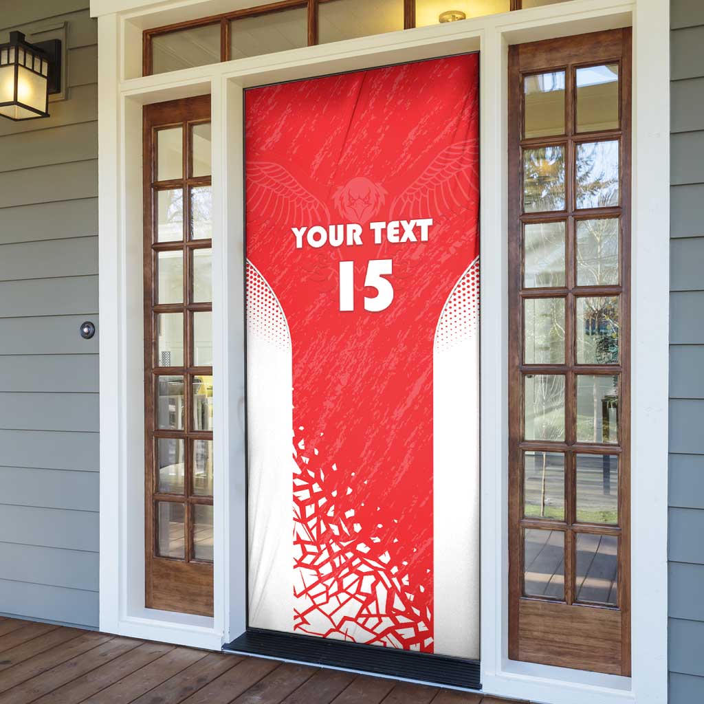 Custom Sudan Football Door Cover Come On Falcons of Jediane
