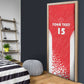 Custom Sudan Football Door Cover Come On Falcons of Jediane