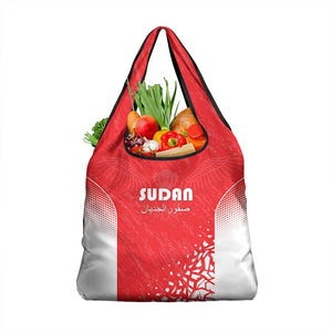 Sudan Football Grocery Bag Yalla Falcons of Jediane - African Pride