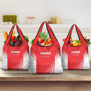 Sudan Football Grocery Bag Yalla Falcons of Jediane - African Pride