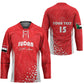 Custom Sudan Football Hockey Jersey Come On Falcons of Jediane