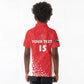 Custom Sudan Football Kid Polo Shirt Yalla Falcons of Jediane - African Pride