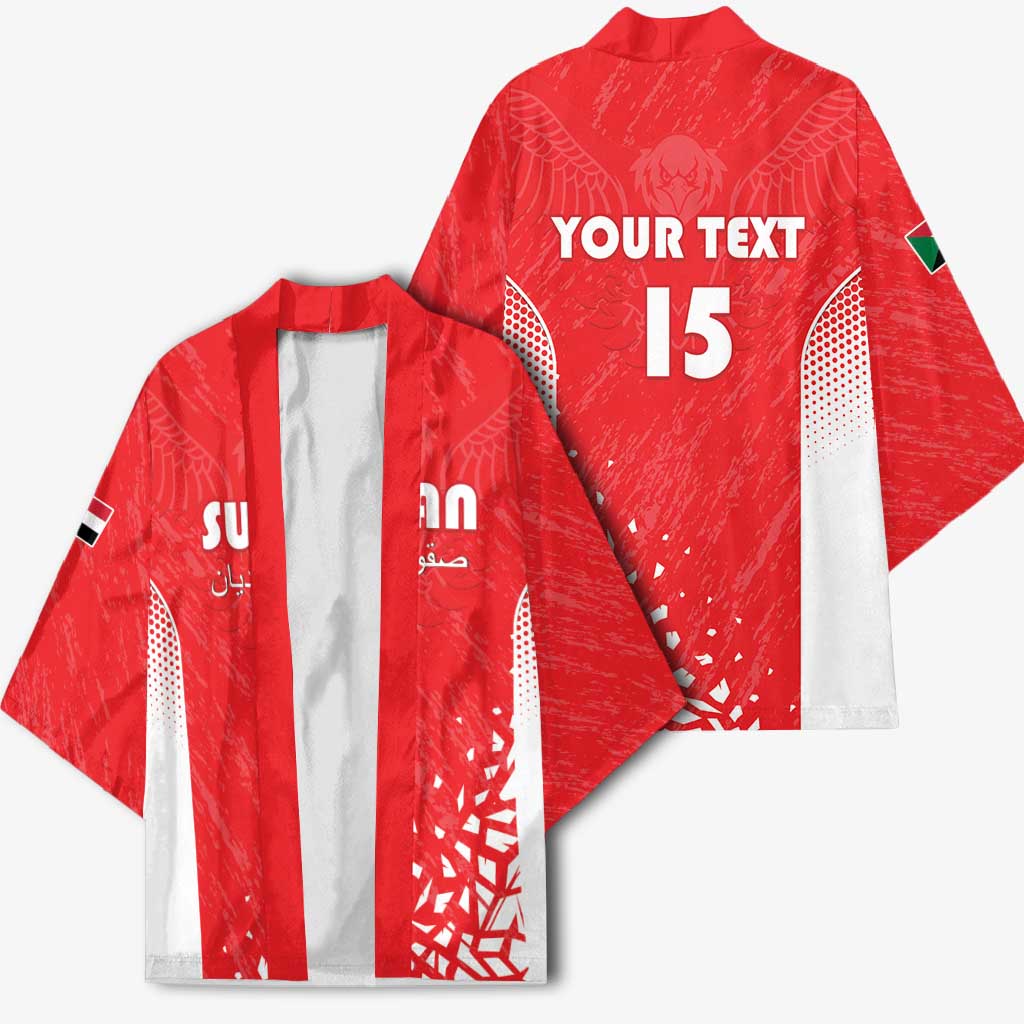 Custom Sudan Football Kimono Come On Falcons of Jediane