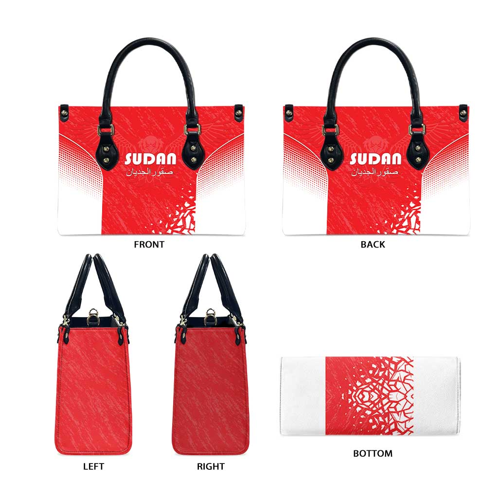 Sudan Football Leather Bag Come On Falcons of Jediane