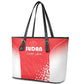 Sudan Football Leather Tote Bag Yalla Falcons of Jediane - African Pride