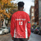 Custom Sudan Football Long Sleeve Shirt Yalla Falcons of Jediane - African Pride