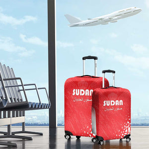 Sudan Football Luggage Cover Yalla Falcons of Jediane - African Pride