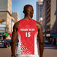Custom Sudan Football Men Tank Top Yalla Falcons of Jediane - African Pride