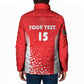 Custom Sudan Football Padded Jacket Come On Falcons of Jediane