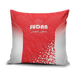 Sudan Football Pillow Cover Come On Falcons of Jediane