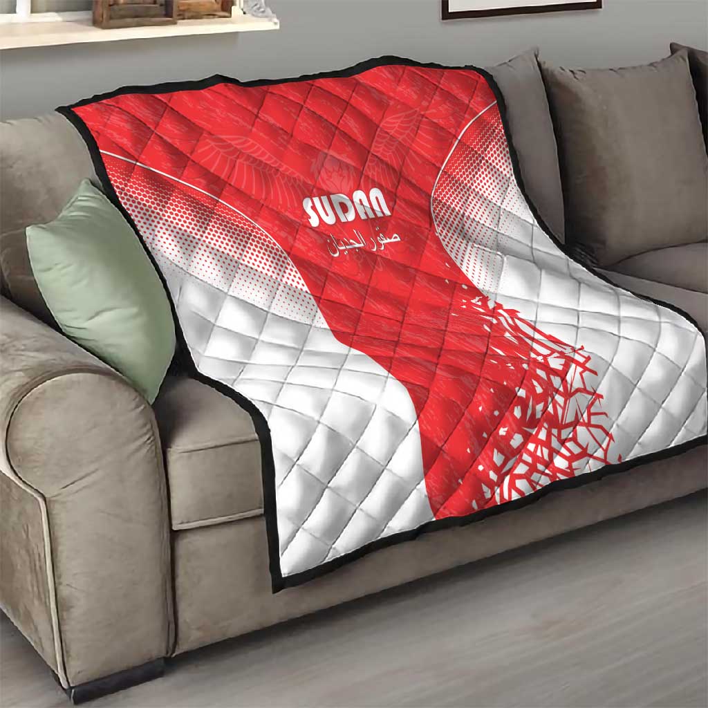 Sudan Football Quilt Yalla Falcons of Jediane - African Pride