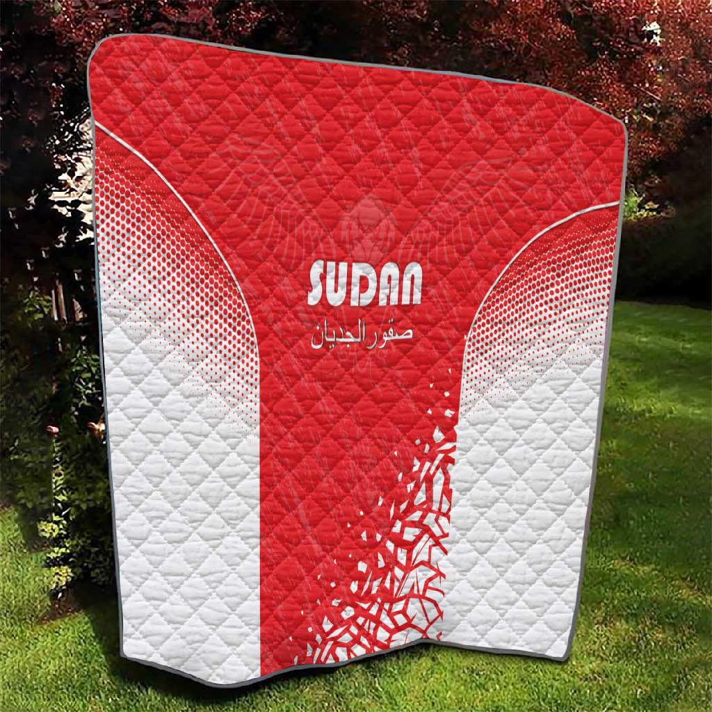 Sudan Football Quilt Yalla Falcons of Jediane - African Pride