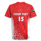 Custom Sudan Football Rugby Jersey Yalla Falcons of Jediane - African Pride