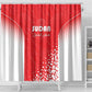 Sudan Football Shower Curtain Yalla Falcons of Jediane - African Pride