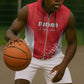 Custom Sudan Football Sleeveless Zip Hoodie Yalla Falcons of Jediane - African Pride