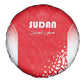 Sudan Football Spare Tire Cover Yalla Falcons of Jediane - African Pride