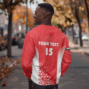 Custom Sudan Football Sweatshirt Yalla Falcons of Jediane - African Pride