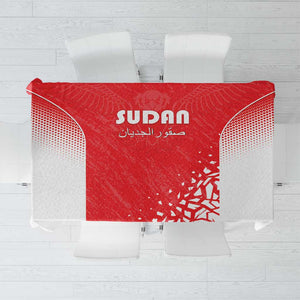 Sudan Football Tablecloth Yalla Falcons of Jediane - African Pride