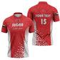 Custom Sudan Football Zipper Polo Shirt Come On Falcons of Jediane