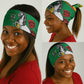 Personalized Burkina Faso Neck Gaiter White Stallion Red Rose - Republic Day LT15