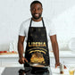 Liberia Vai Syllabary Heritage Apron National Emblem Golden Style