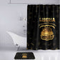 Liberia Vai Syllabary Heritage Bathroom Set National Emblem Golden Style