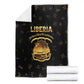 Liberia National Emblem Golden Blanket Vai Syllabary Heritage - African Pride